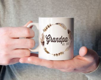 Personalized Grandpa Mug | New Grandparent Mug | Grandpa Mug | Personalized Grandpa Christmas Gift | Future Grandpa Mug | Stocking Stuffer