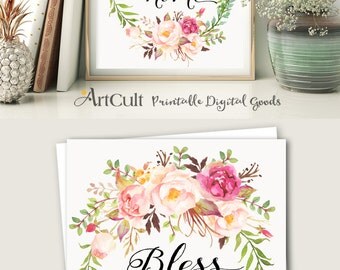 Printable Goods Digital Collage Sheets Art files by ArtCult