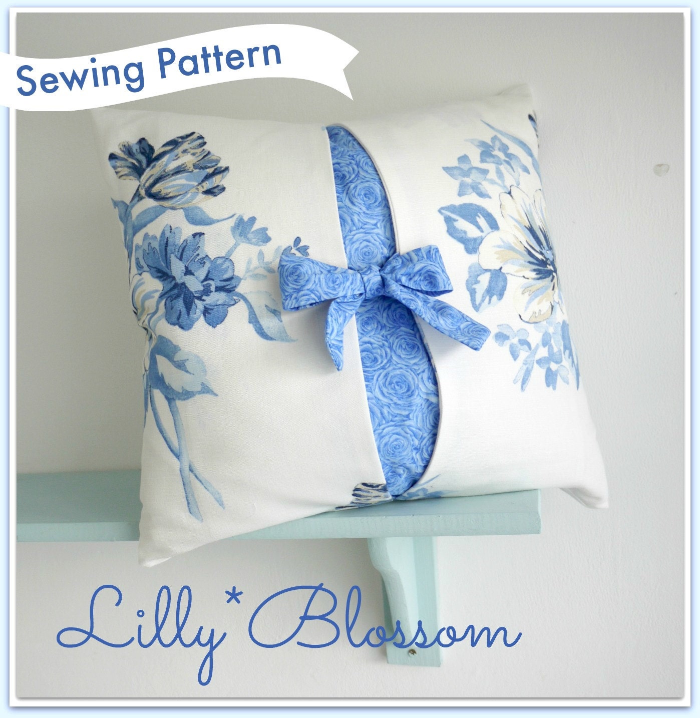 Bow Cushion Cover Sewing Pattern
