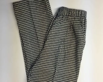 Unique houndstooth pants related items | Etsy