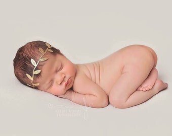 Baby Girl Headband Newborn Baby Headband Boho Baby Headband Gold Newborn Crown Girls Boho Headband Baby Crown Girls Hair Accessories Baby