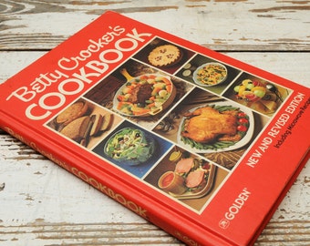 Vintage Betty Crocker Orange Cookbook Hardcover 1980