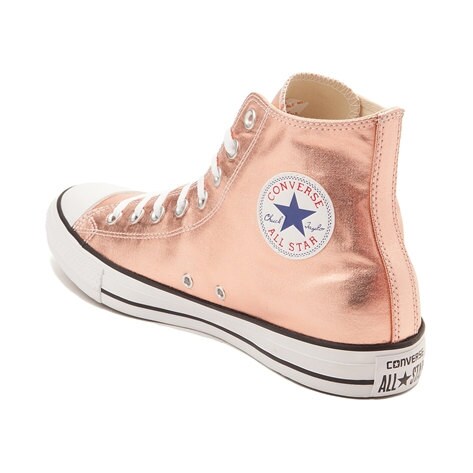 blush high top converse