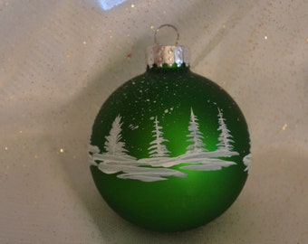 Hand painted Christmas Ball