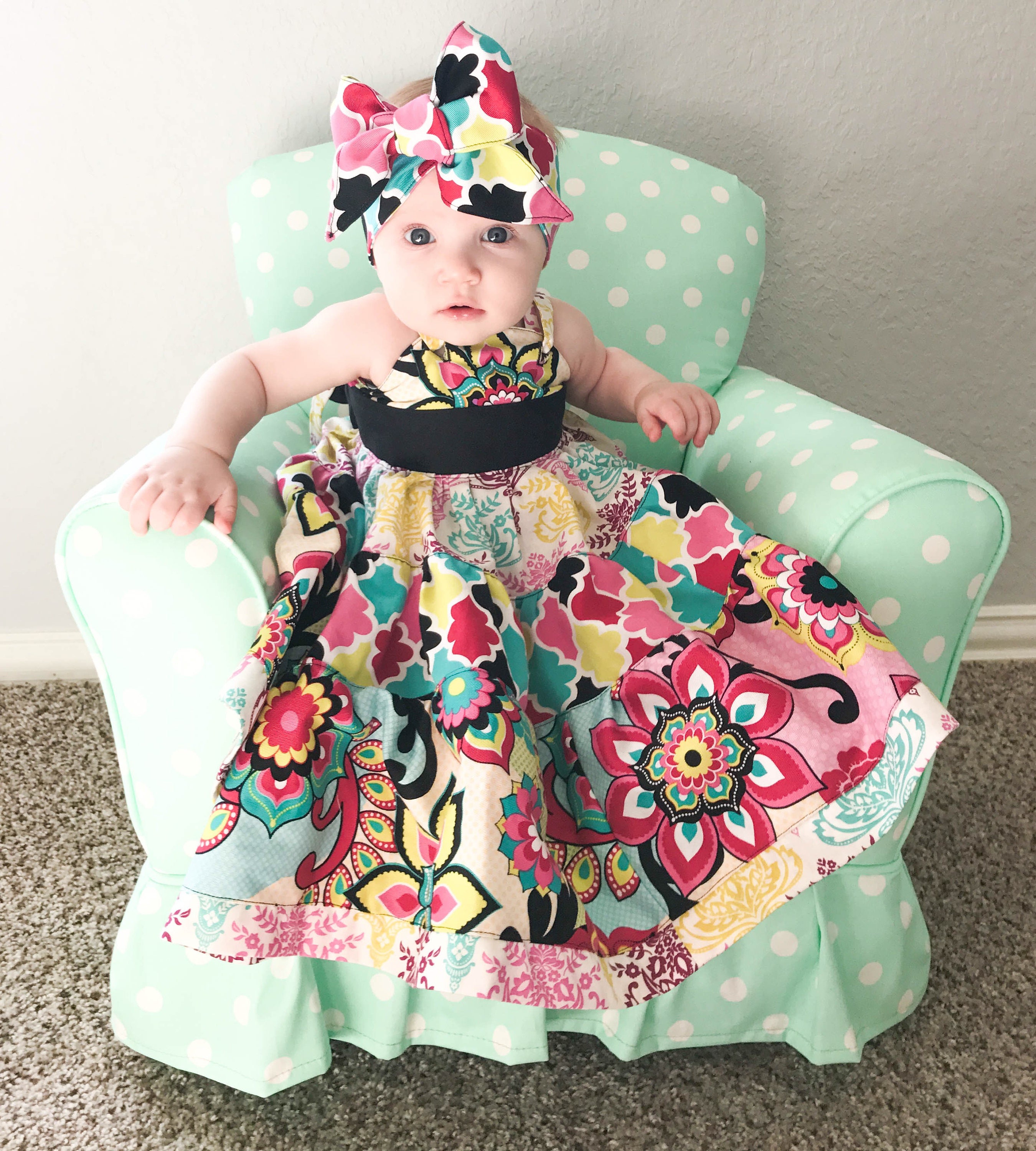 Baby Maxi Dress 69 Months Baby Girls' Dresses Spring