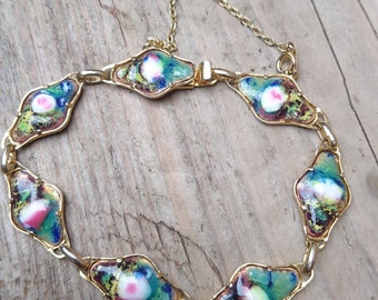 Lot De 6 Perles Vintage En Verre Murano - Italie - Neuf - Pour Création Bijoux Ou Décoration