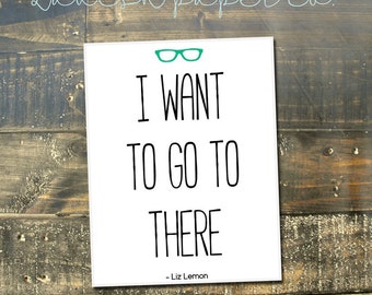 Liz lemon quotes | Etsy