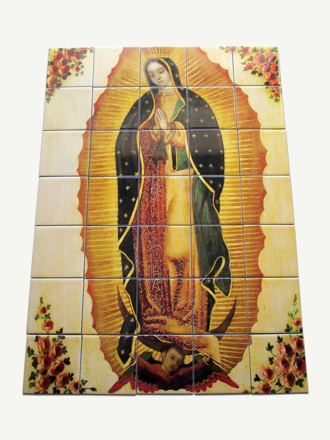 Catholic wall art Our Lady of Guadalupe Virgin Mary wall
