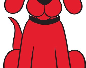 clifford big red dog instant download iron on fabric transfer printable tshirt design - Clifford The Big Red Dog Halloween Costume clifford big red dog instant download iron on fabric transfer printable tshirt design - Clifford The Big Red Dog Halloween Costume
