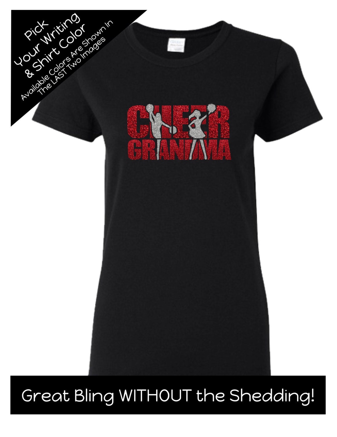 Cheer Grandma Shirt Personalize the Colors Beautiful