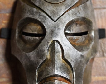 Skyrim Inspired Morokei Konahrik Dragon Priest Mask Cosplay wearable Halloween costume The Elder Scrolls V Fan Art