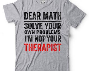 funny maths t shirts