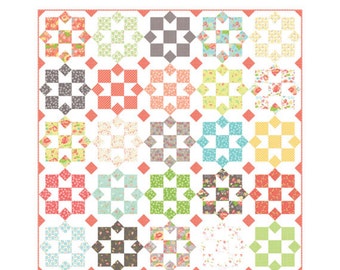 Sunny - Fat Eighth friendly Quilt Pattern by Corey Yoder for Coriander Quilts