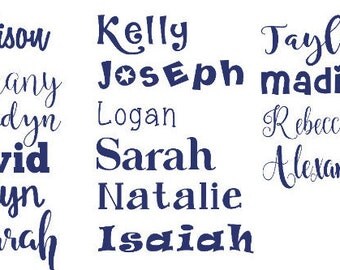 Your name vinyl,your name sticker,your name decal,bottle name decal,your name Yeti,name Yeti decal,name laptop decal,name tumbler decal