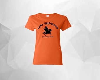 Percy Jackson Camp Half-Blood Shirt Camp Half Blood Women's T Shirt Camp Half Blood T Shirt Greek Gods Demi God Greek Mythology