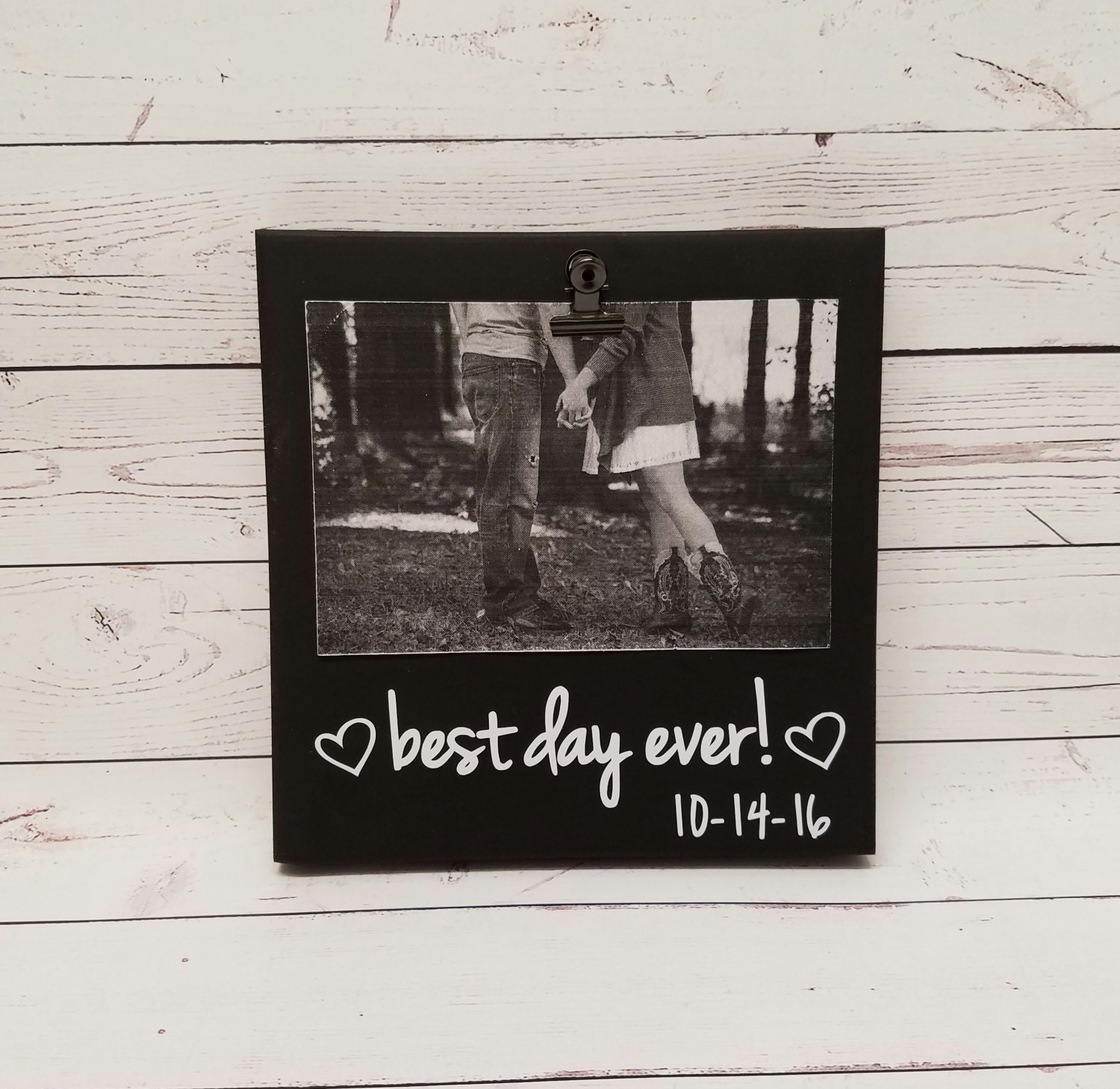 best day ever Picture Frame gift Gift for friend by 213Designs