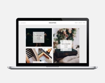 INNISFREE - Responsive Blogger Template - Sticky Scrolling Sidebar, Grid Masonry Blogger Template