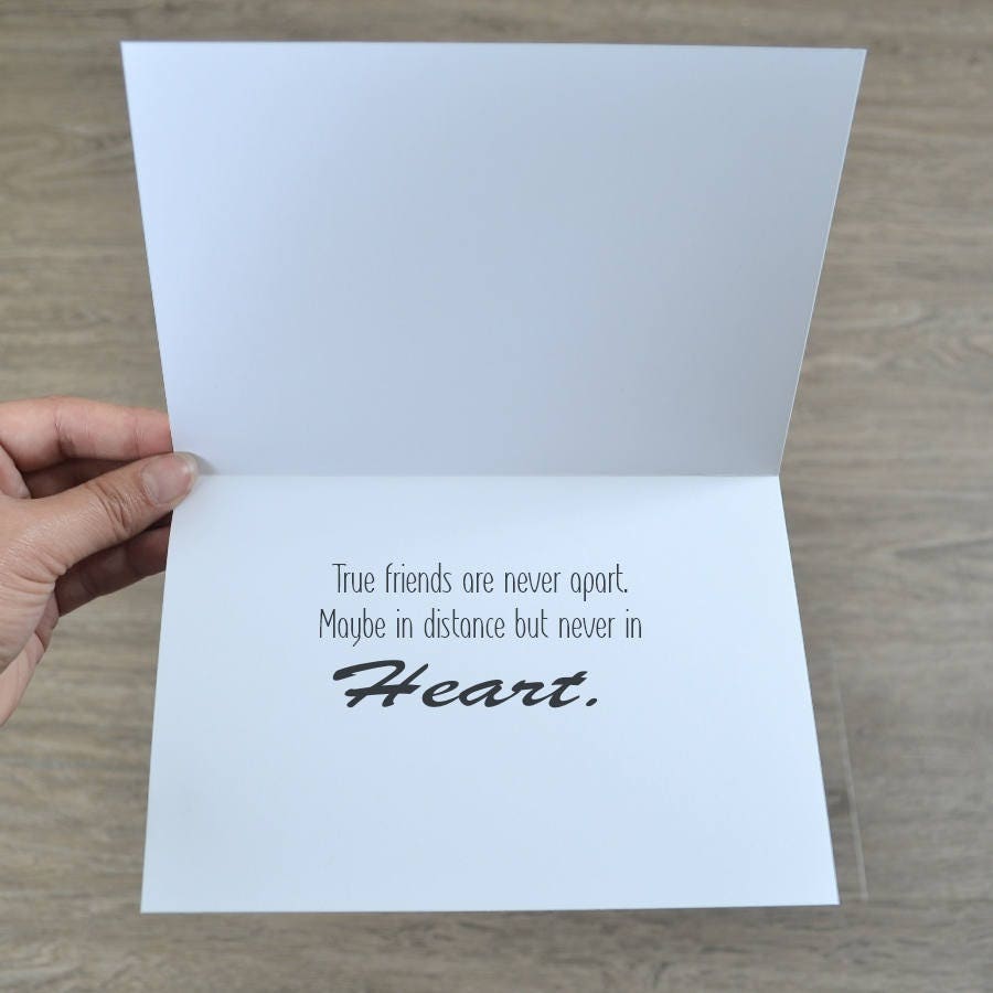 friendship card for any occasion best friends card long
