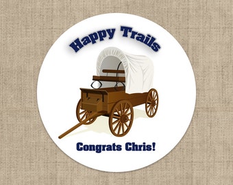 Happy trails tags | Etsy