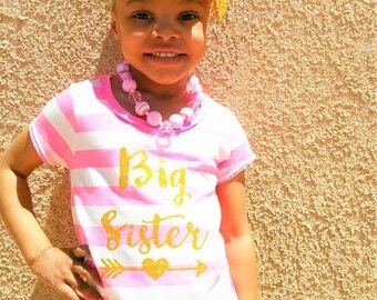 Big sister shirt. Promoted to big sister. sibling shirts. Big sister t shirt.