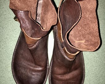MOMA leather ankle boots.