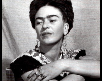 Frida Kahlo Print Roots The Pedregal Vintage by VintagePrintStore