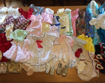Vintage Baby Clothing Lot, Vintage Baby Clothes Lot, Large Vintage Lot, Retro Baby Clothes, Vintage Store, Store Closing Sale, Vintage Baby