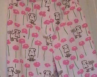 1970's Vested Gentress "Puppies and Poppies" Pants