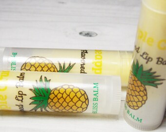 Pineapple Party Favor, Pineapple Lip balm, Pineapple Crush, Pineapple Gifts, Summer Lip Balm, Tropical, Fruit lip balm, Smooth Natural