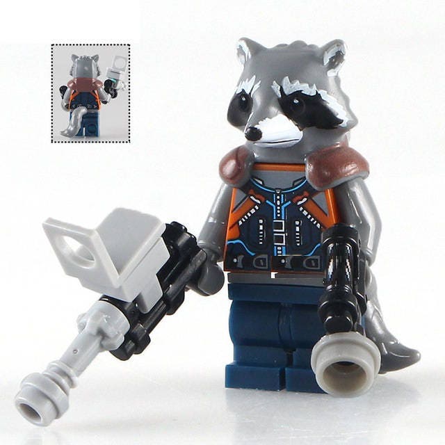 rocket racoon lego set