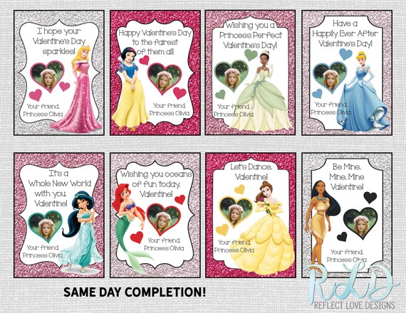 Disney Valentine's Day Card Ideas POPSUGAR Moms