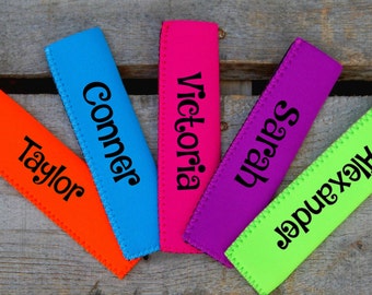 Personalized Freezie holder - Loot Bag Gifts - Popsicle Holder - Freezie holder - loot bag - Popsicle Holder - Popsicle Sleeve -