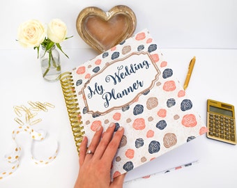 Bride Wedding Planner Book - Bridal Organiser - Engagement Gift - Bride to Be Present - Keepsake Wedding Book - Perfect Bridal Shower Gift