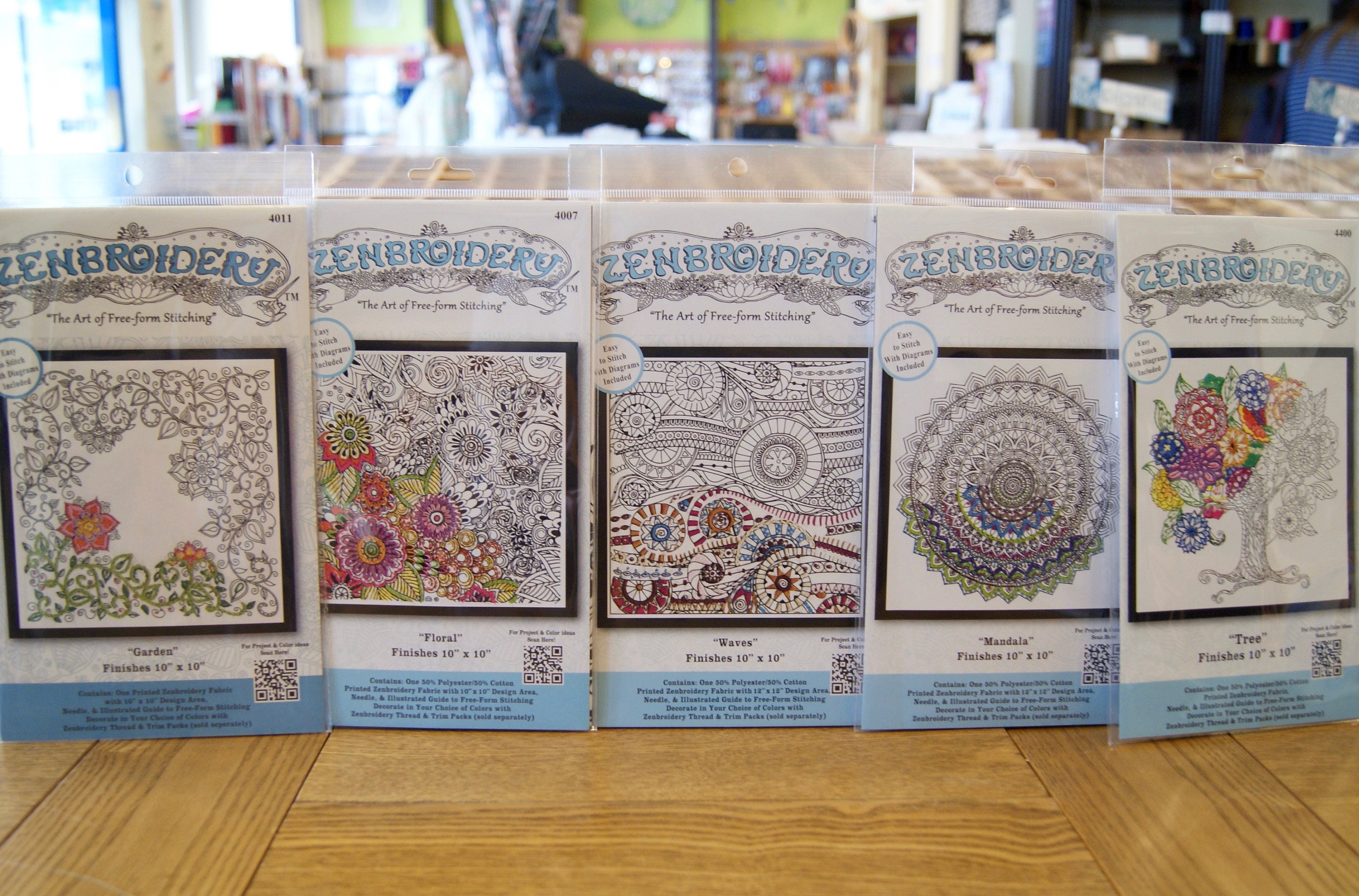 Zenbroidery Hand Embroidery Kits from MadebyBunyip on Etsy Studio