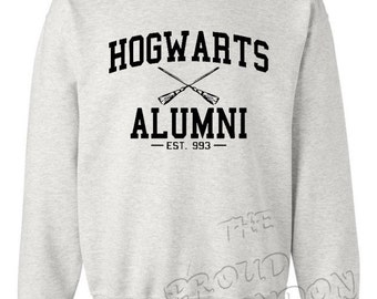 Hogwarts Alumni Tumblr Magic Fashion Unisex Crewneck Sweatshirt Jumper Top