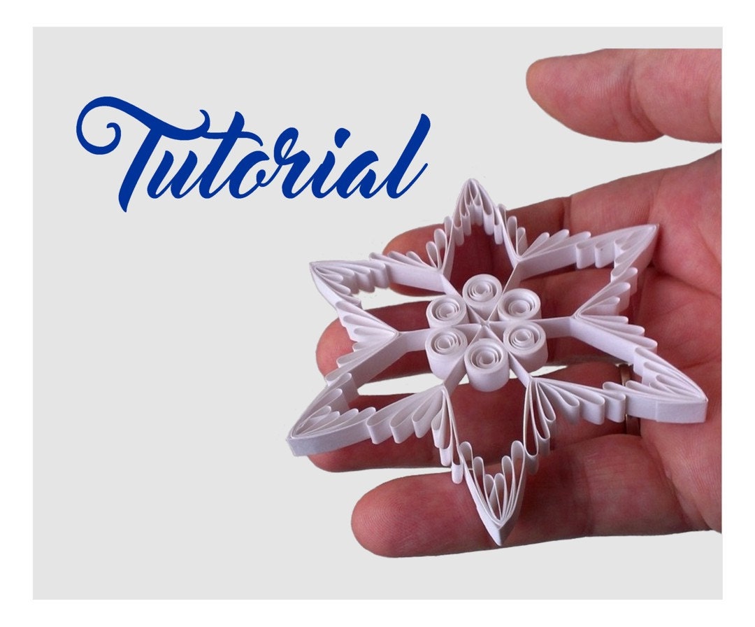 Star Quilling pattern Paper Quilling Stepbystep tutorial