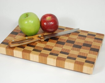 End grain cutting board.