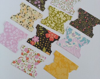 Planner tabs, Scrapbooking tabs, Journal tabs, File tabs, Divider tabs, Floral tabs, Set of 20