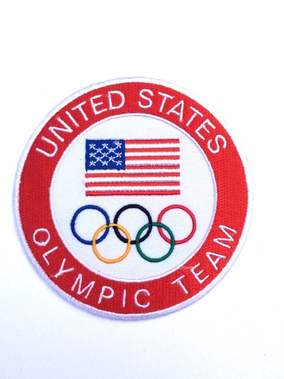 United States Olympic Team Patch Team USA 4 by PatchEire on Etsy