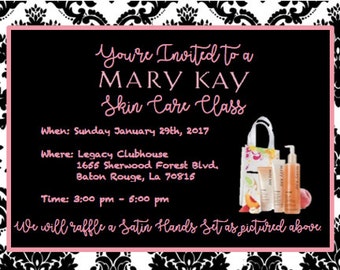 Skin Care Party Invitations 8