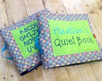 Quiet Book, Busy Book, Custom Handmade Quiet Book, quiet book, busy book, quietbook, embroidered