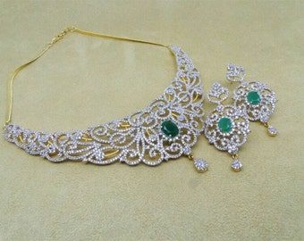 Clearance sale!!!New Bridal jewelry set|Wedding Necklace| wedding jewelry set| indian jewelry| indian necklace set