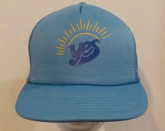 YES SnapBack Advertising Baseball Truckers Hat Cap
