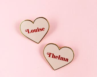 Criminal Masterminds BFF Pins, Enamel pin set, Best friend gift, Best friend pin, BFF pin, BFF gift, Partner in crime.