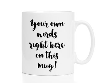Personalized Girlfriend Gift / Custom Mug / FAST DELIVERY / Personalized Mug / LOTS of Fonts! / Free Gift Wrap / 11 or 15 oz