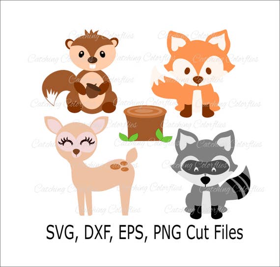 Download Cute Baby Fox SVG, Woodland Baby Animals, Cute deer clip ...