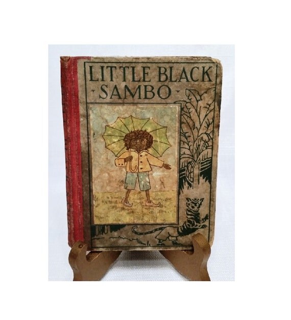 Antique Childrens Book Little Black Sambo Rare by FaberGreaves