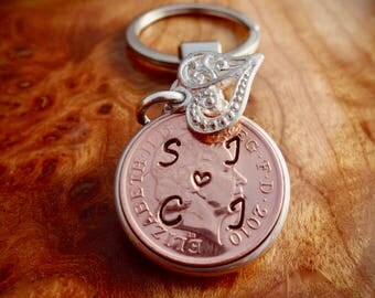 7th Wedding Anniversary unique original 2010 1 PENNY LUCKY LOVE token wedding Personalised Copper Gift 100% Guaranteed Satisfaction