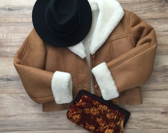 Vintage Shearling Coat //HOLD FOR IRINA