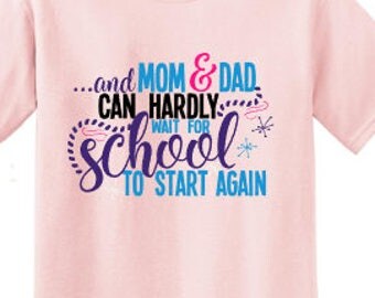 End of school shirt, School shirt, back to school shirt, funny tshirt for girls, cute saying tee, school vacation shirt, fun kids tees